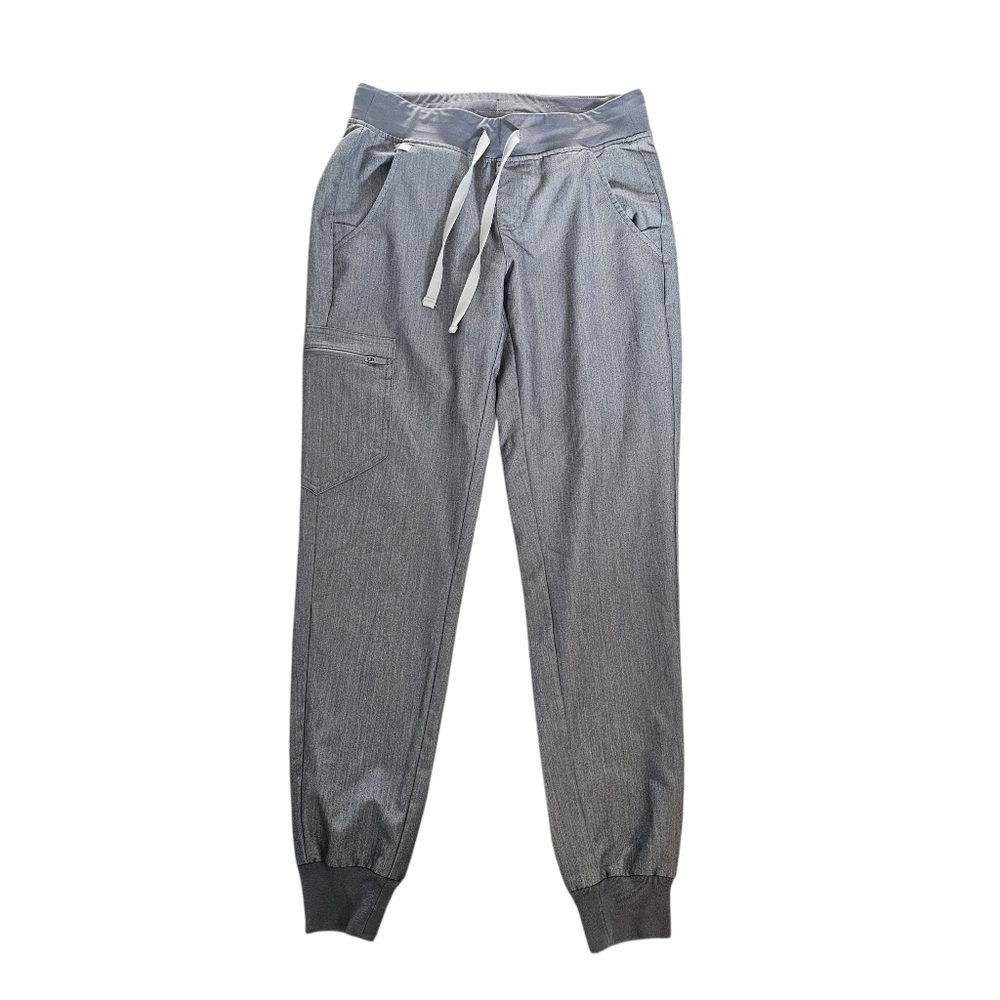 FIGS Zamora Jogger Womens Scrub Pants Graphite‎ Small Medical Technical
